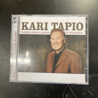 Kari Tapio - Kaikkien aikojen parhaat (40 klassikkoa) 2CD (VG+/VG+) -iskelmä-